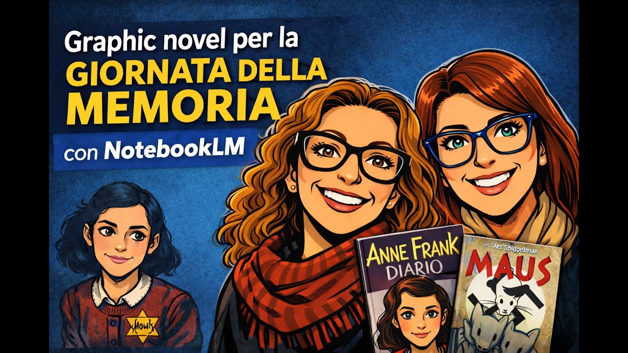 Graphic novel per la giornata della memoria con NotebookLM