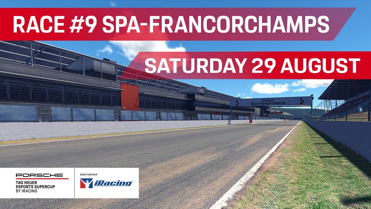 Porsche TAG Heuer Esports Supercup – Race Week #9 Spa-Francorchamps
