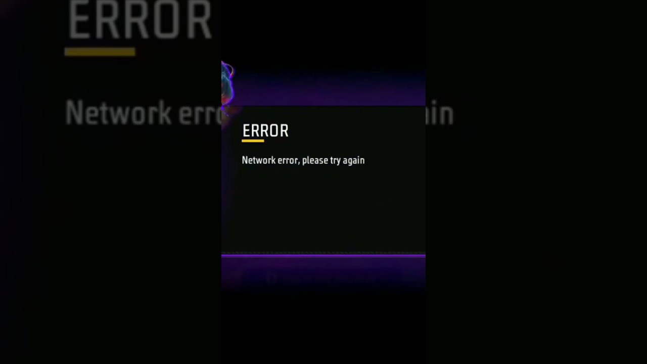 Free Fire Network Error Problem fix 2025 | Network Error Please Try AgainProblemfixl