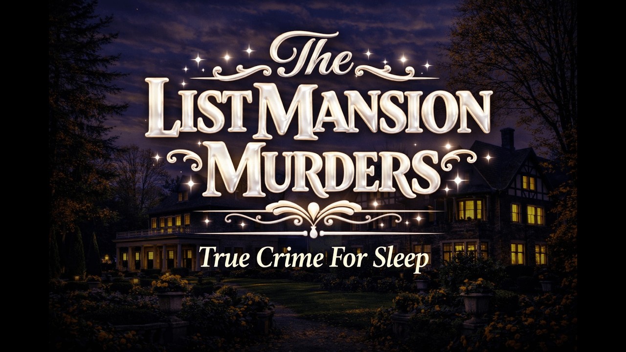 The List Mansion Murders | The House That Hid Death and a Fortune | True Crime for Sleep