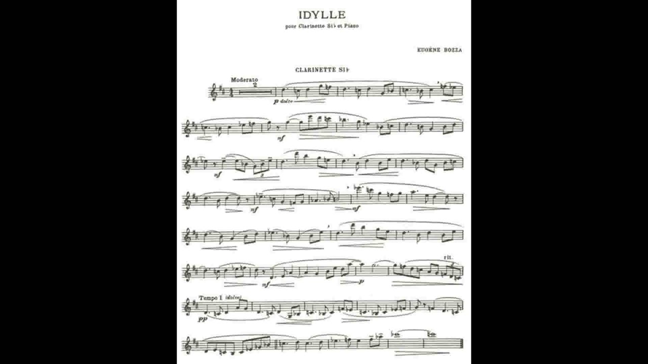 Eugène BOZZA Idylle - Antonio Arietano
