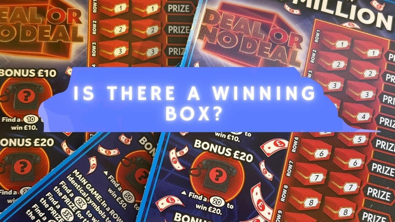 Will the new Deal or No Deal £5 scratch cards net me £1.5 million!? 💷