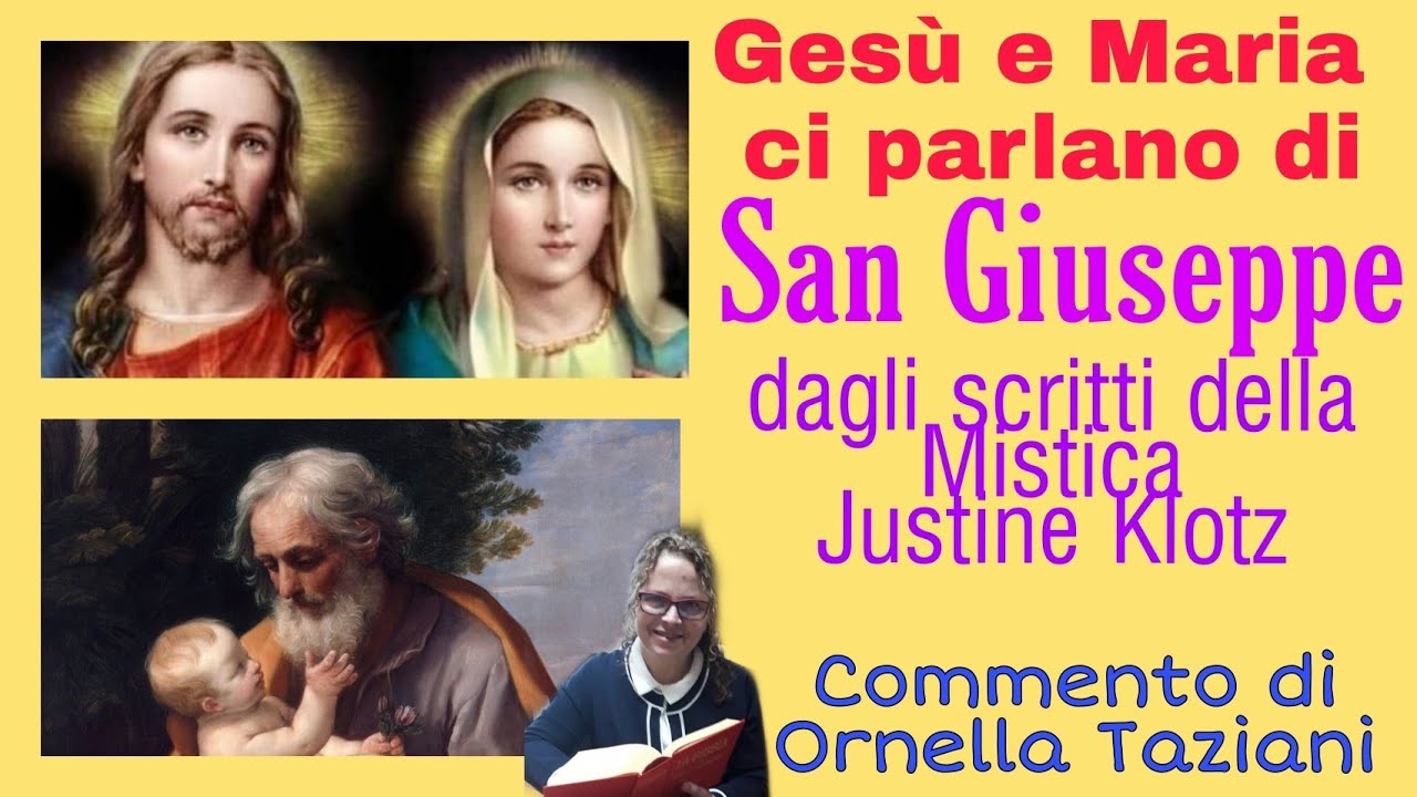 Gesù e Maria ci parlano di San Giuseppe. Dagli scritti della Mistica Justine Klotz. Teleradiokolbe 
