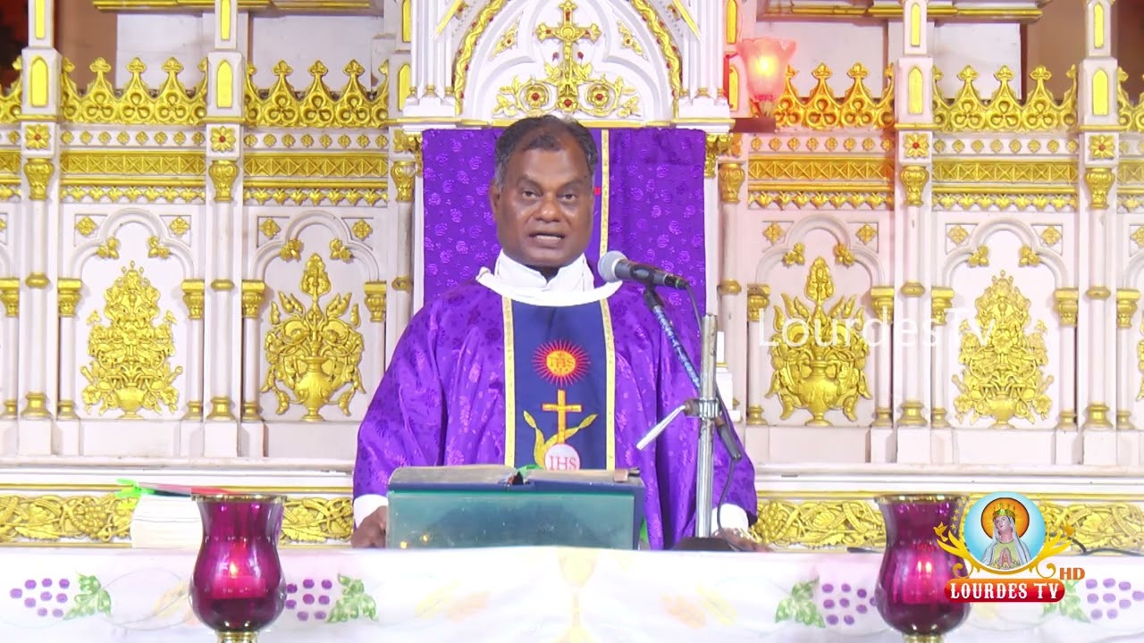 📖மறையுரை|அருட்தந்தை S.பிச்சைமுத்து |தூய இருதய ஆண்டவர் பசிலிக்கா, புதுச்சேரி.