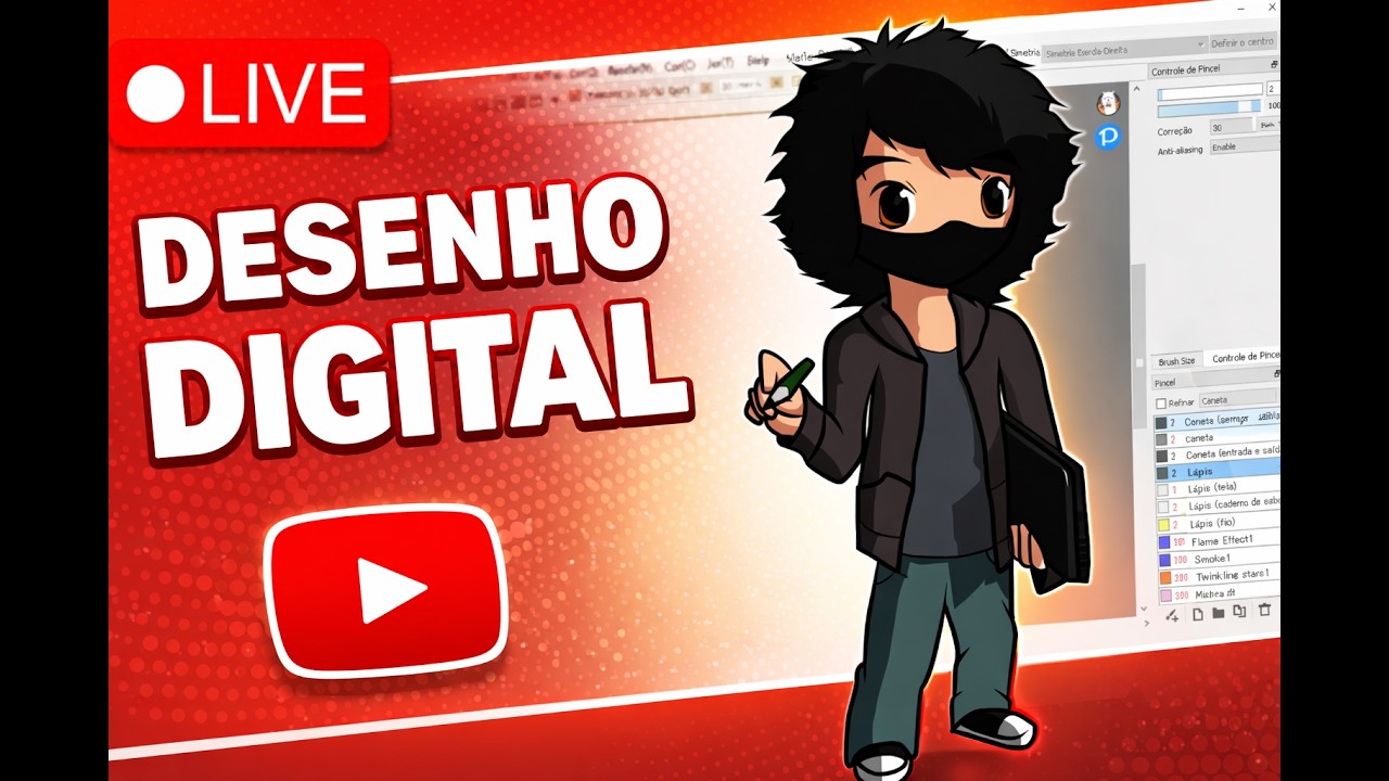 EFX-Dante Live Desenho Digital (PC - TECLADO - MOUSER)
