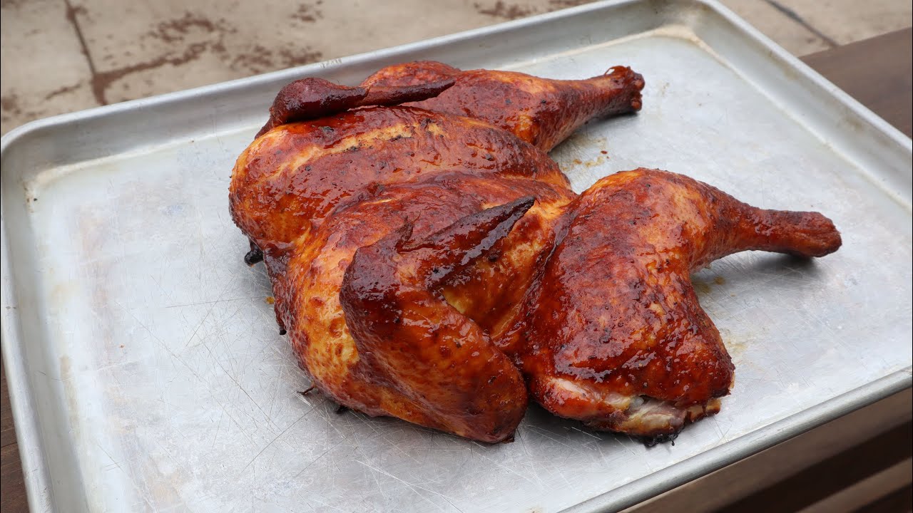 Masterbuilt Gravity Series 560 - Spatchcock Chicken