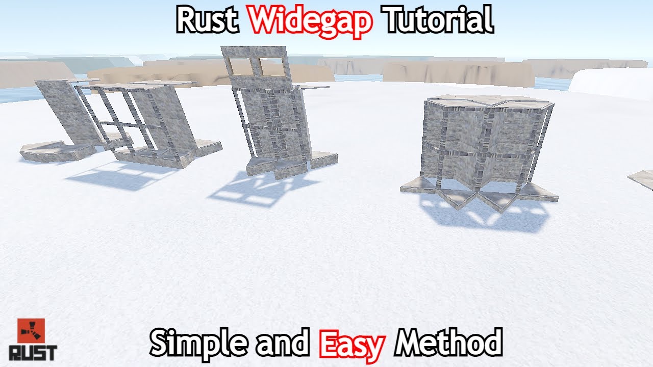 Widegaps Tutorial *5 examples* (Easy Method) RUST