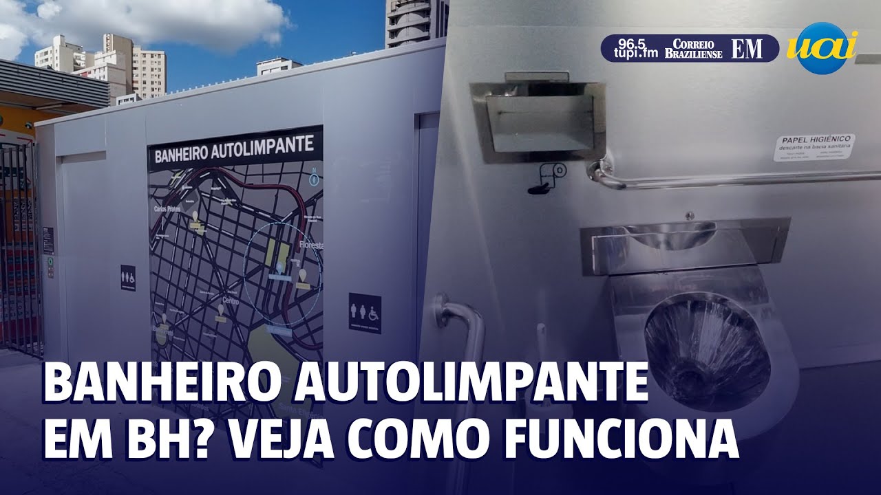Conhe&ccedil;a o primeiro banheiro autolimpante de BH