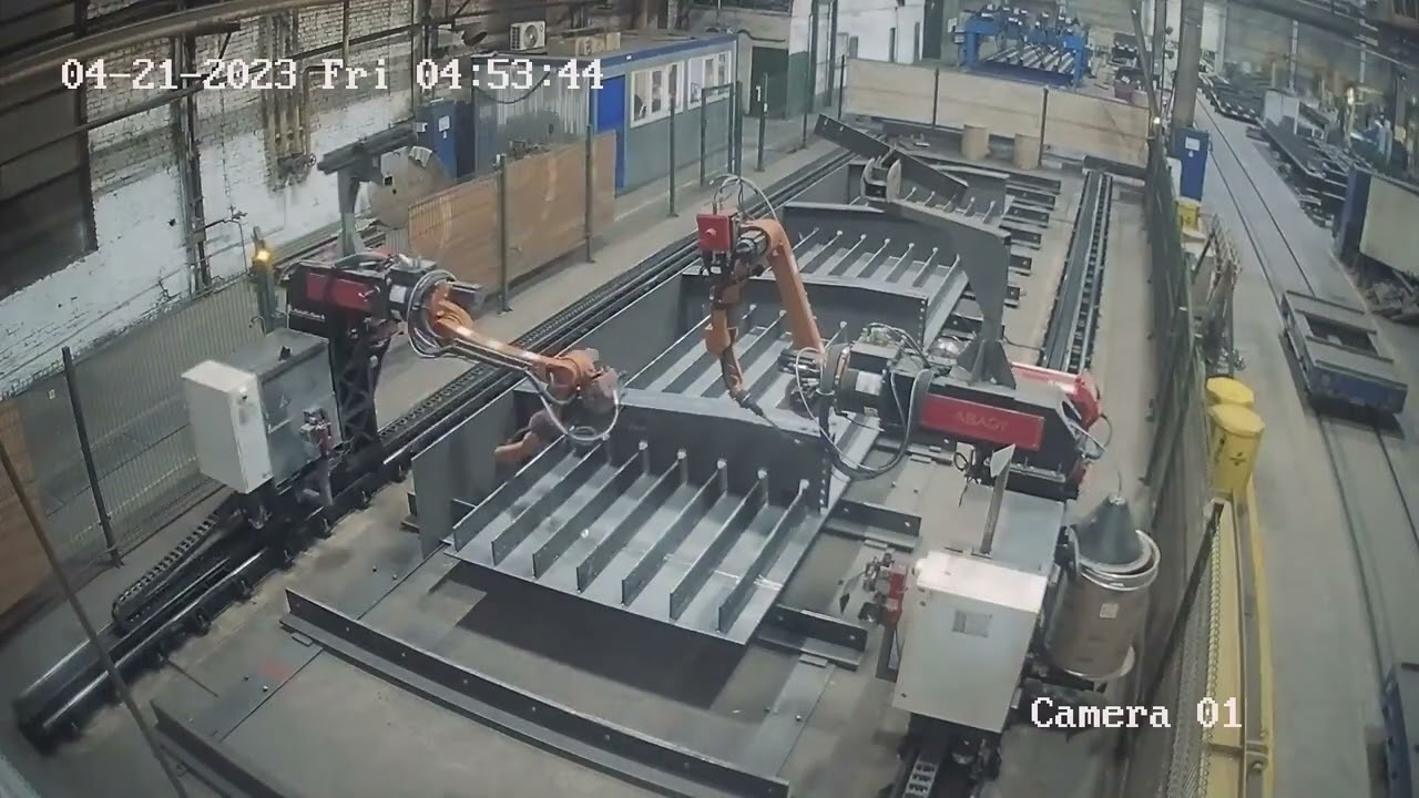 VisiWeld Robotic Welding: Structural Bridge Welding