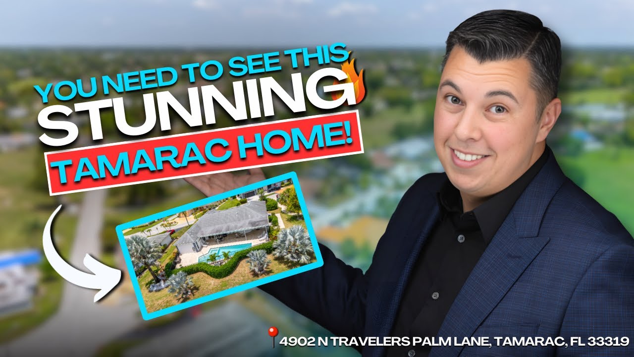Why This Tamarac Home is the BEST Value Near Fort Lauderdale (with Low HOA!) | Moving to South FL