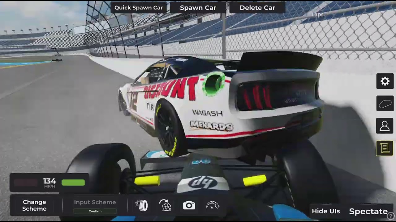 Nascar Racing With VODIZ-d6k