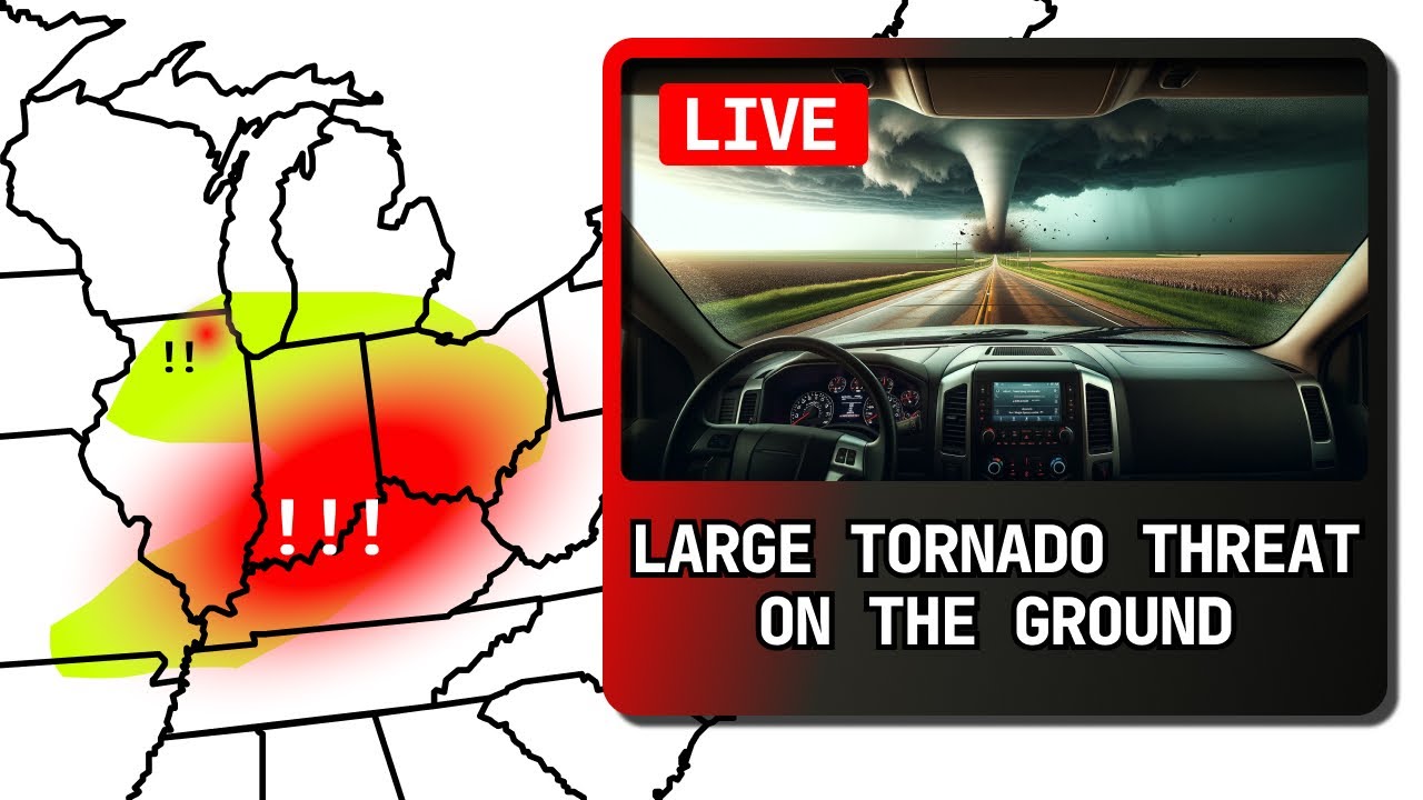 TORNADO Threat Midwest - As It Happened