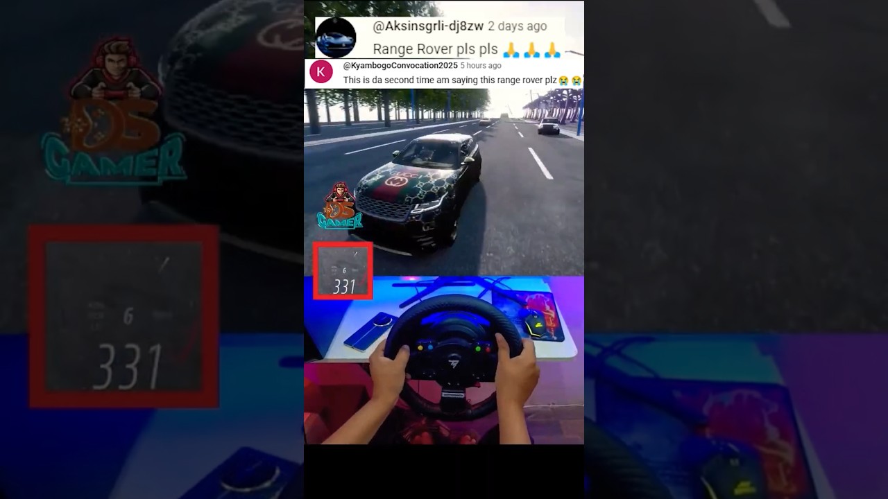402🔥Km/h 🚫Illegal Speed? Ranger Rover Velar 2000HP Blackout Mode! 