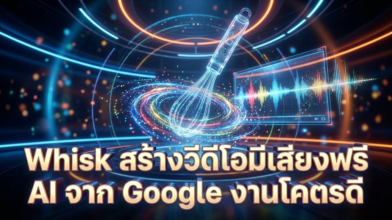 สอนใช้ Whisk ai สร้างภาพ วิดีโอมีเสียง ฟรีจาก google ที่คุณภาพดีสุดยอด