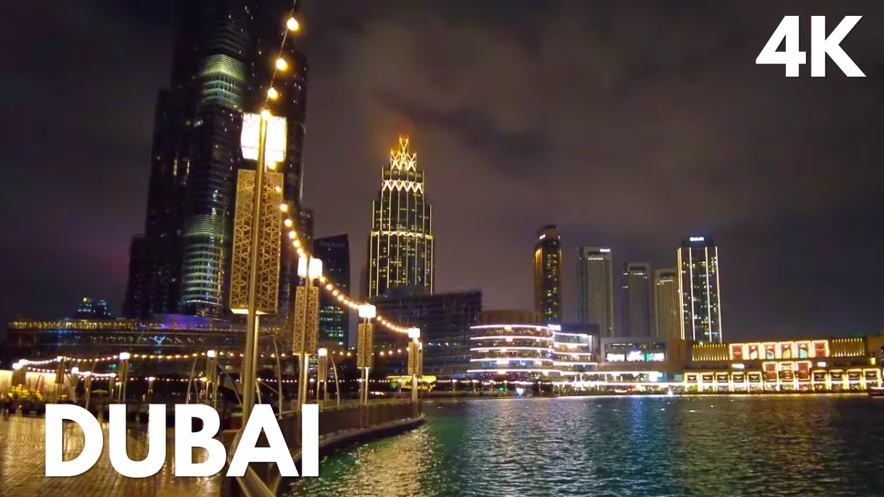 Downtown Dubai Boulevard Walking Tour 🇦🇪 4K | Dubai | United Arab Emirates