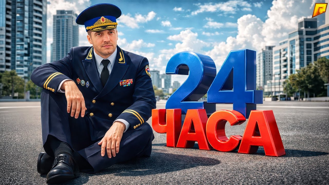 Я ЛИДЕР ФСБ 24 ЧАСА на RADMIR RP