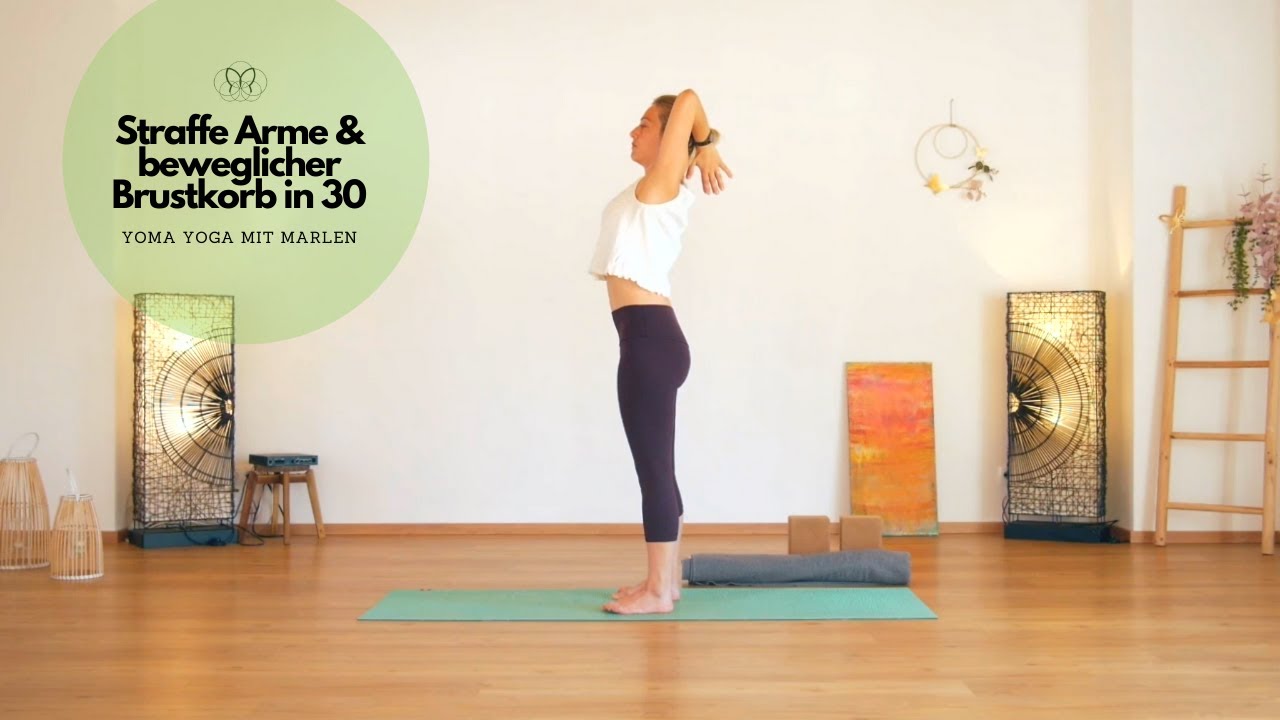 Yoga für straffe Arme und eine bewegliche Brustwirbelsäule