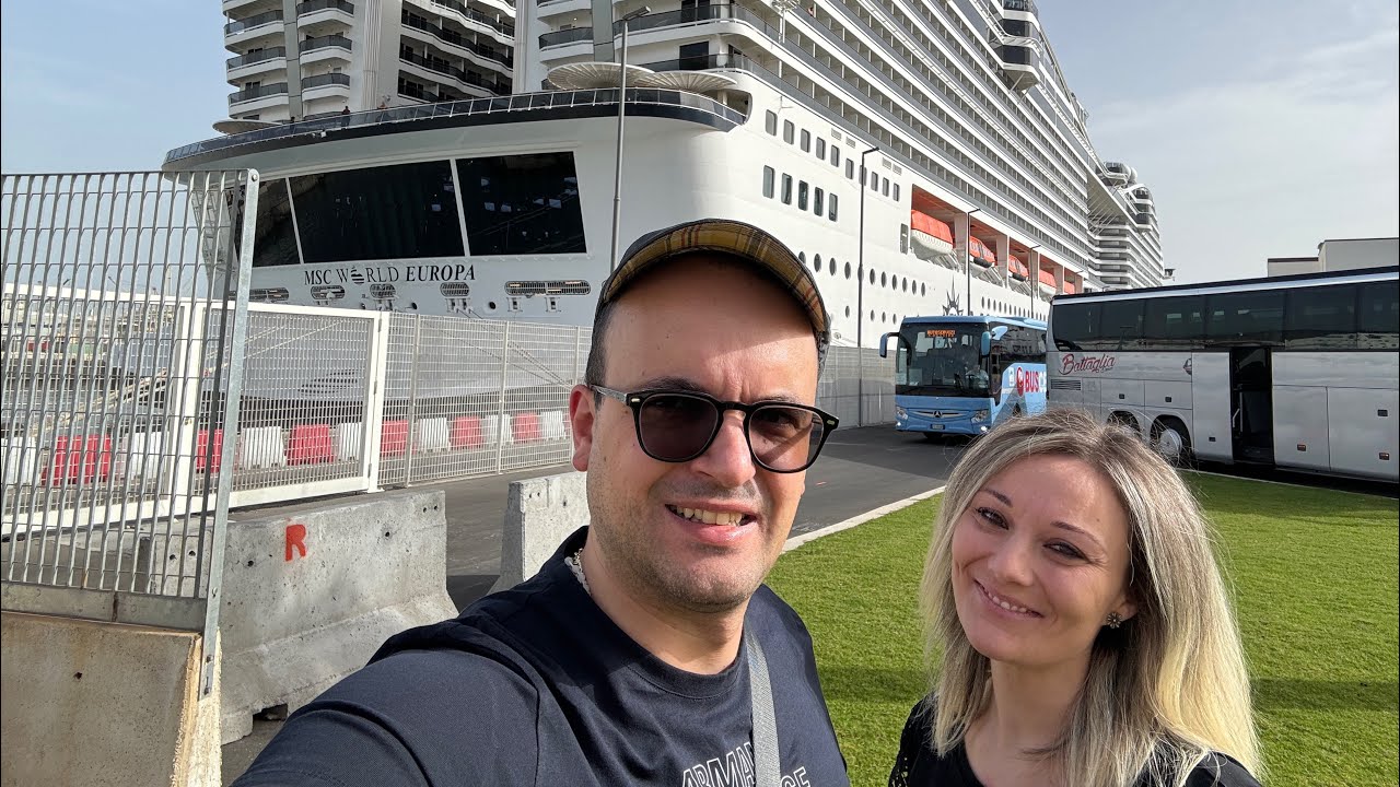Vi Porto a bordo della STUPENDA MSC WORLD EUROPA