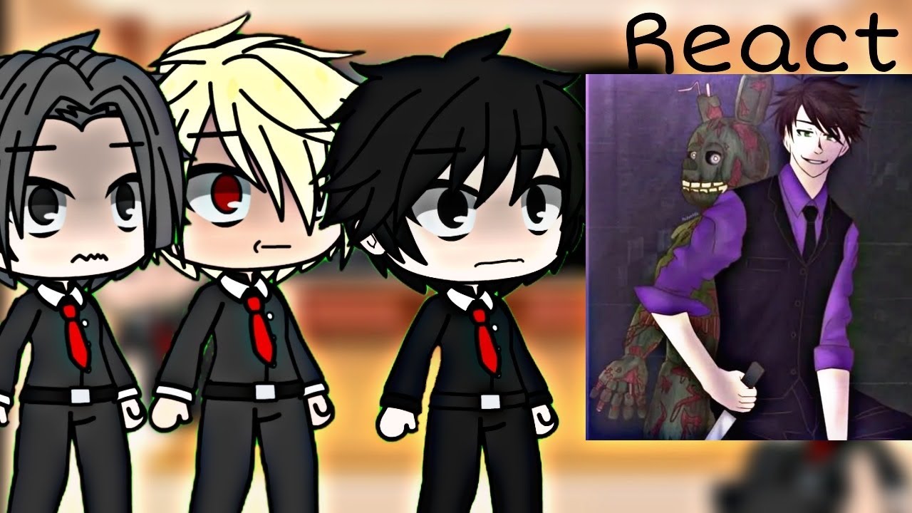 Deku's Past Bullies react to his future as William Afton