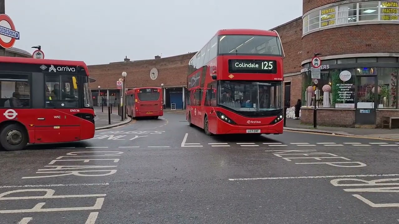 Southgate Underground Station Bus Observations 07/03/2026