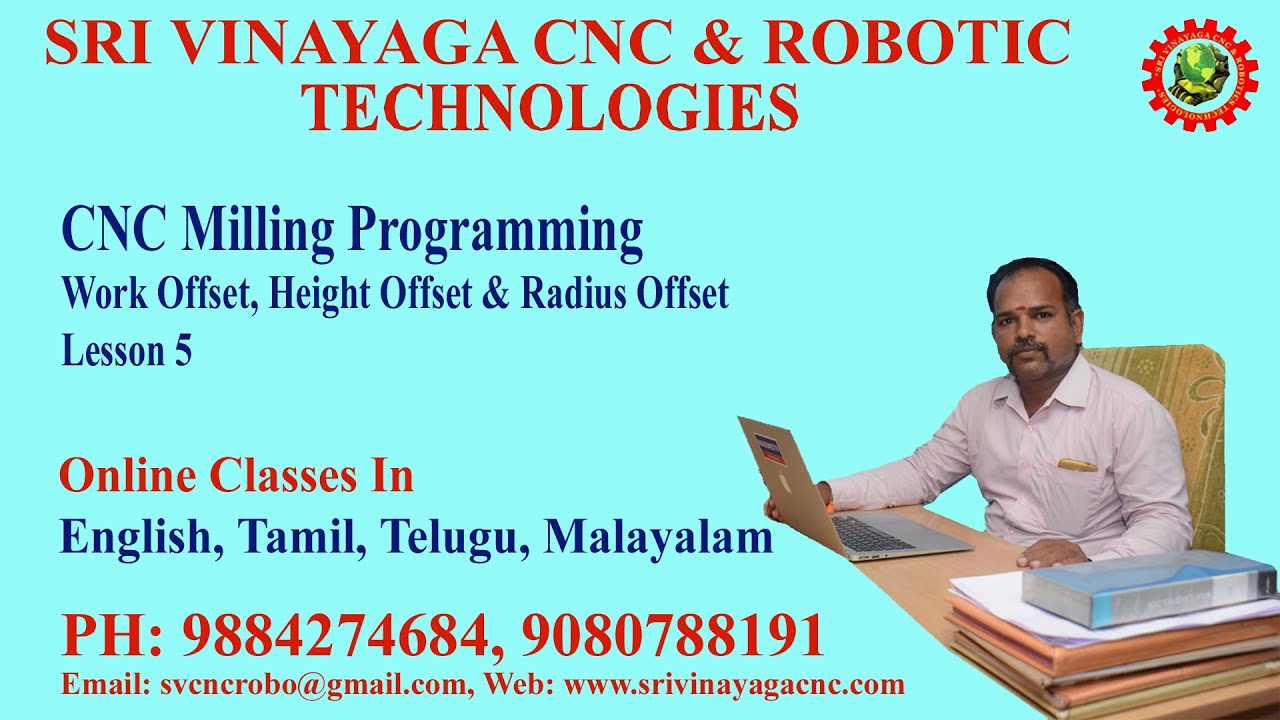 Cnc work offset - Cnc Machine Offset Setting Tamil - Cnc Machine Working Video - Cnc Milling Machine