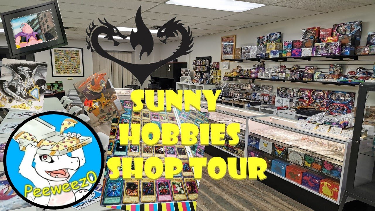 Gallery Style TRADING CARD Shop - Sunny Hobbies Shop Tour