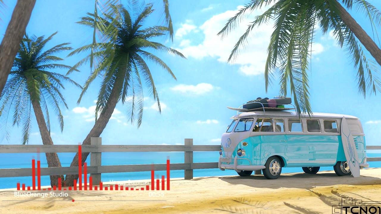 Happy Summer Upbeat - Acoustic Free Music for Video