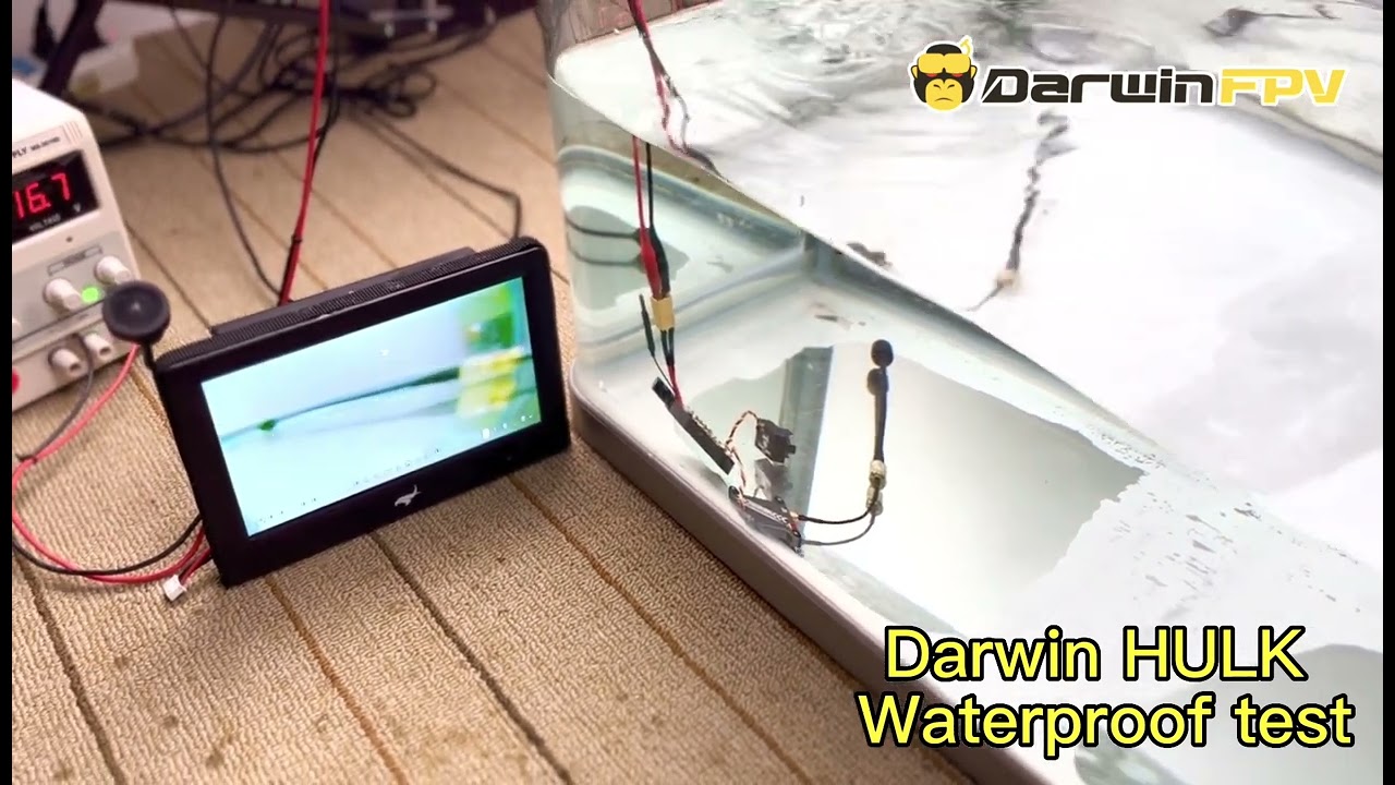 Exploring how DarwinFPV HULK is waterproof
