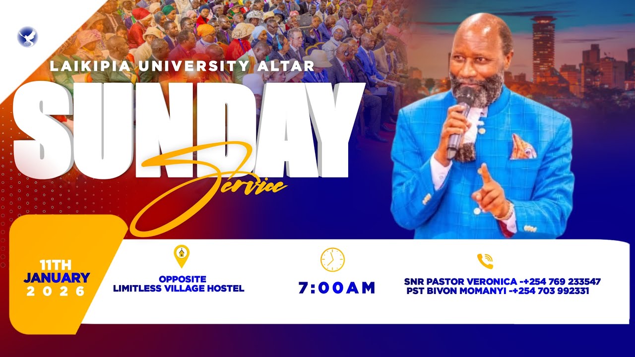 LAIKPIA UNIVERSITY ALTAR || CELEBRATION SUNDAY SERVICE || 11.01.2026