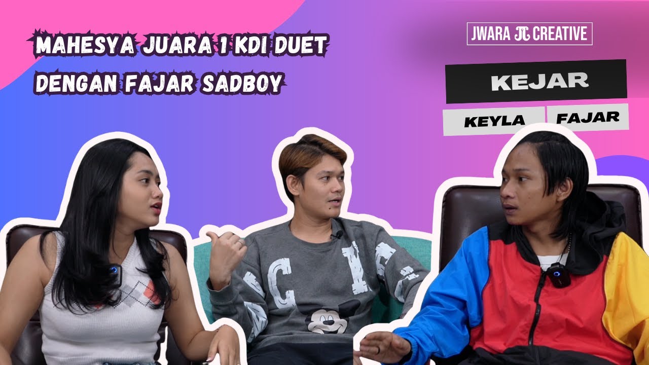 FAJAR SADBOY DUET DENGAN MAHESYA JUARA 1 KDI