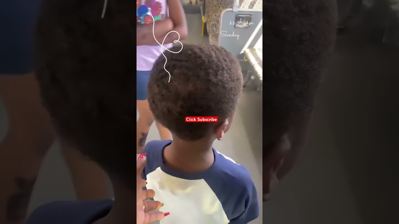 MY PANDEMIC BABY&rsquo;S FIRST BUS RIDE #lifeasteeelle #viral #fun #shorts