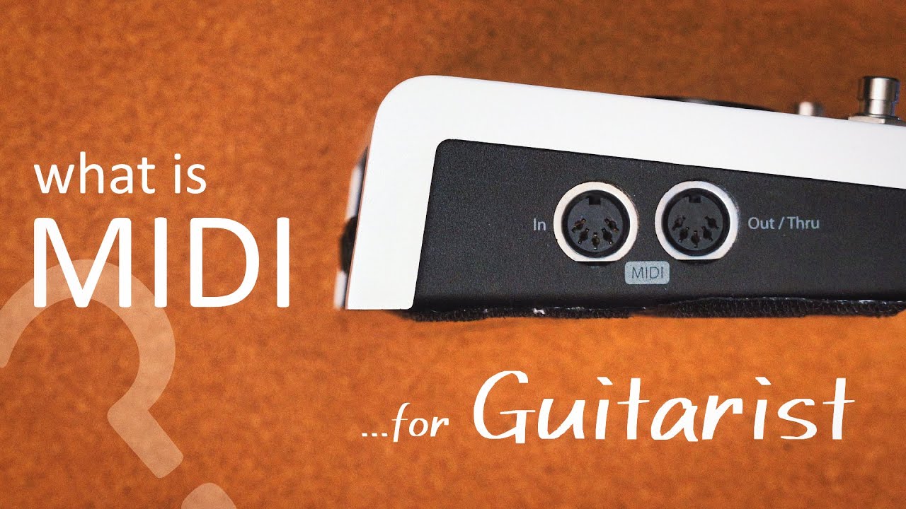 ギタリストの為の、今更聞けないMIDI 【MIDIの使い方】