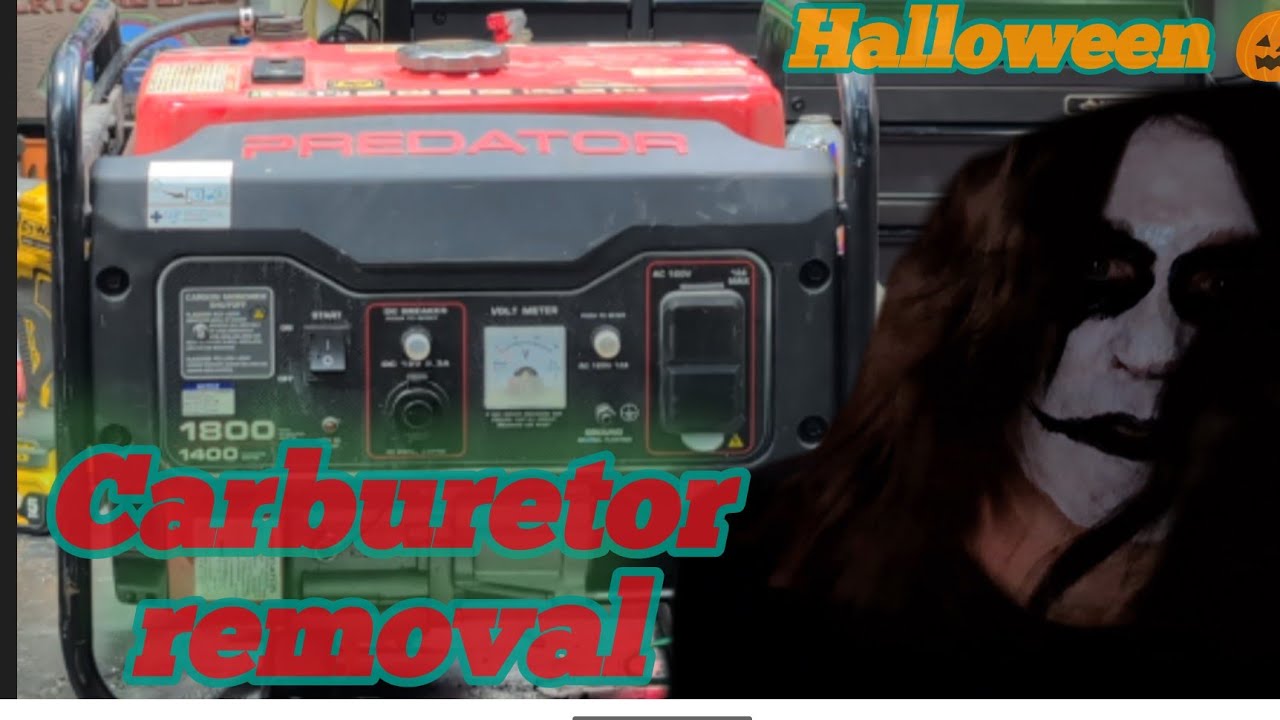 Генератор Predator 1800 Вт. Снятие карбюратора, не поступает топливо.