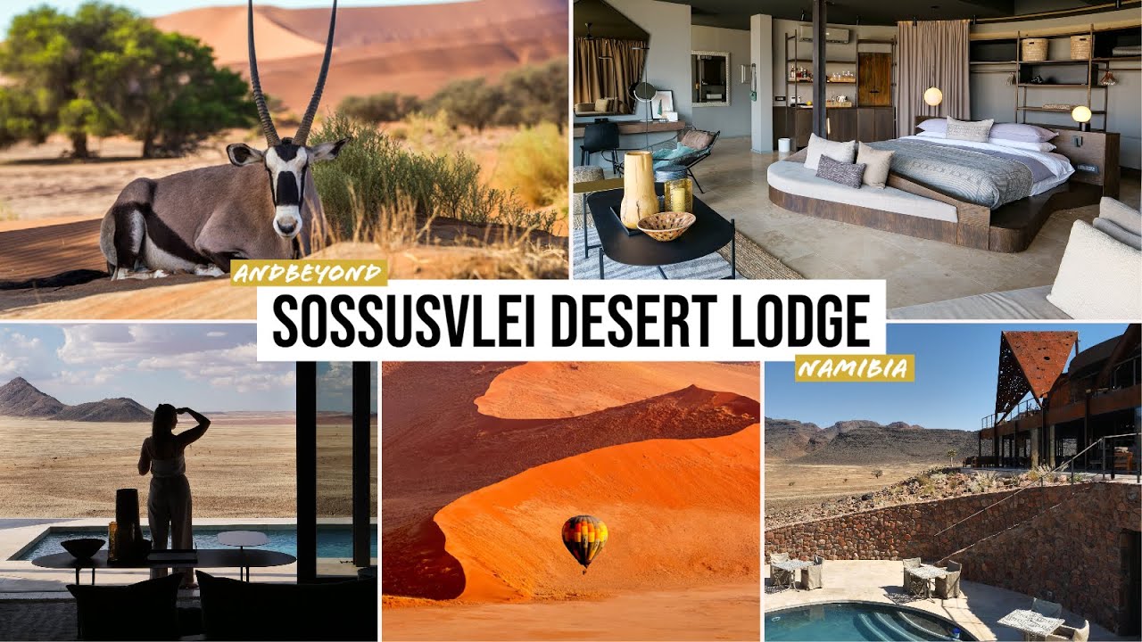 BEST Lodge in Namibia! 😍 andBeyond Sossusvlei Desert Lodge