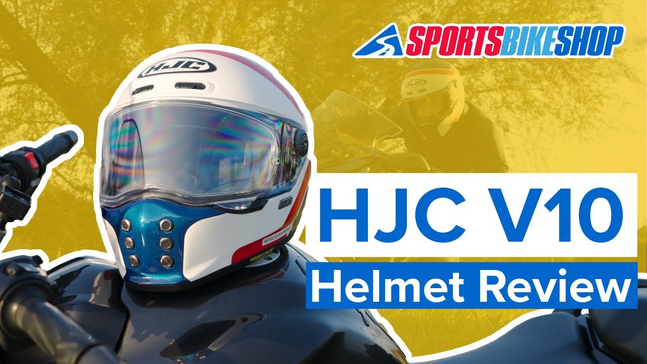 HJC V10 motorcycle helmet review - Sportsbikeshop