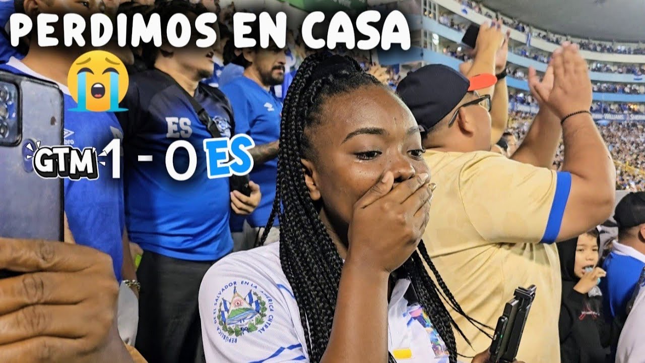 Así vivimos lo que se Pasó en el Cuscatlán .El Salvador vs Guatemala..Lloramos demasiado.