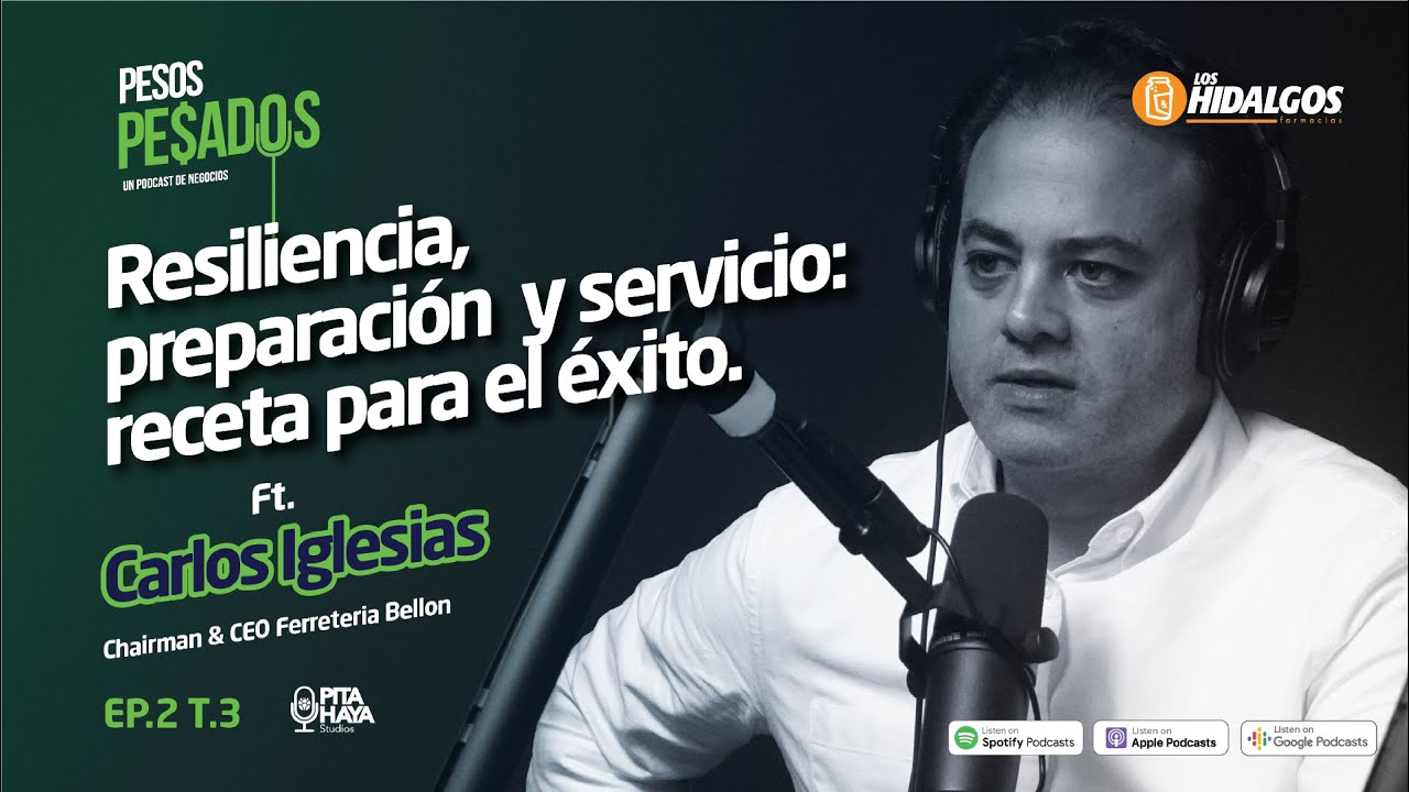 Ep.2 T.3 - Resiliencia, Preparación y Servicio: Receta para el Éxito Ft. Carlos Iglesias