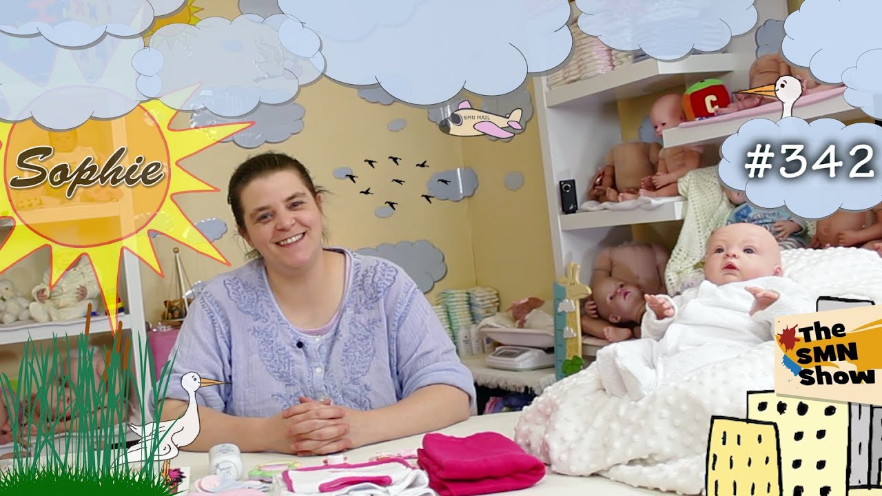 Reborn baby doll Sophie box packing - The SMN Show #342