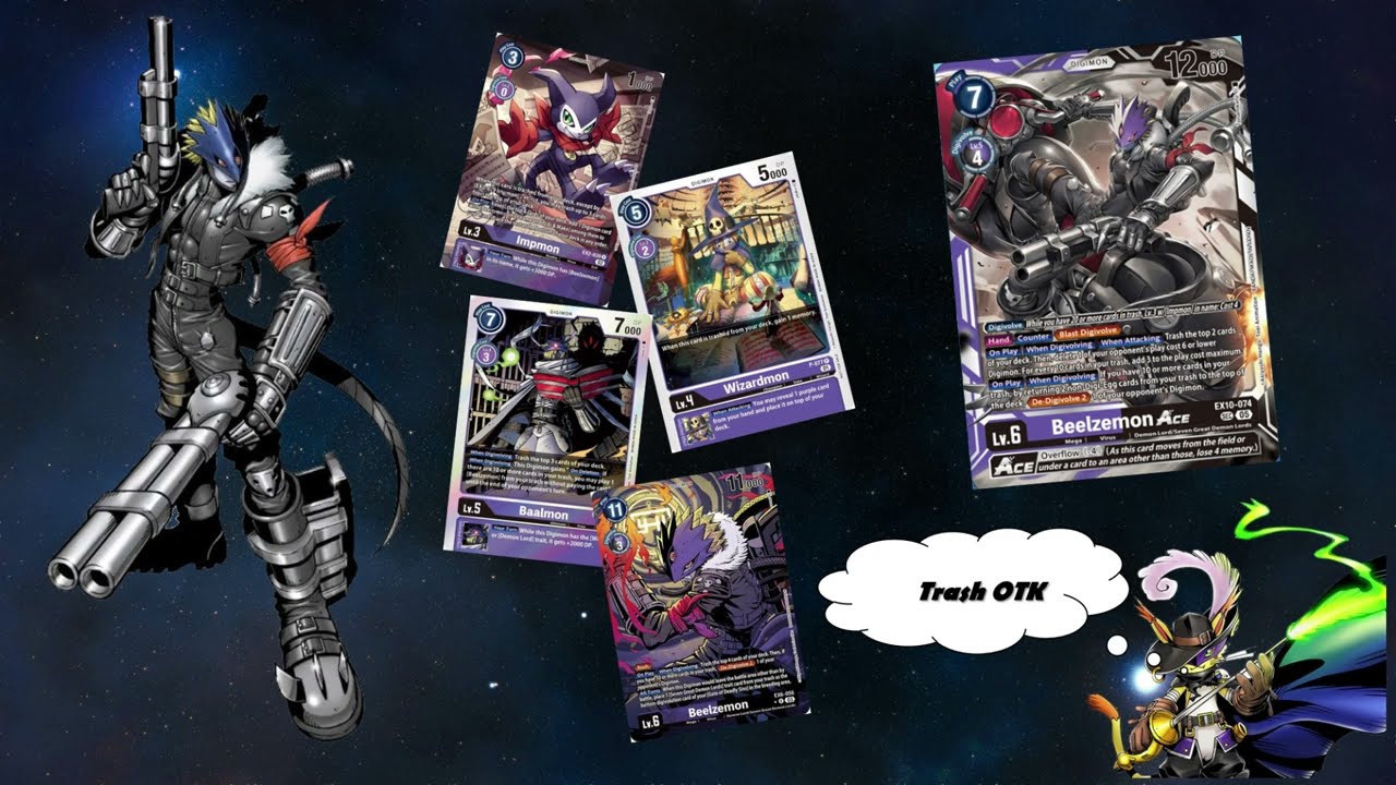 Beelzemon deck profile post EX10 - octubre 2025