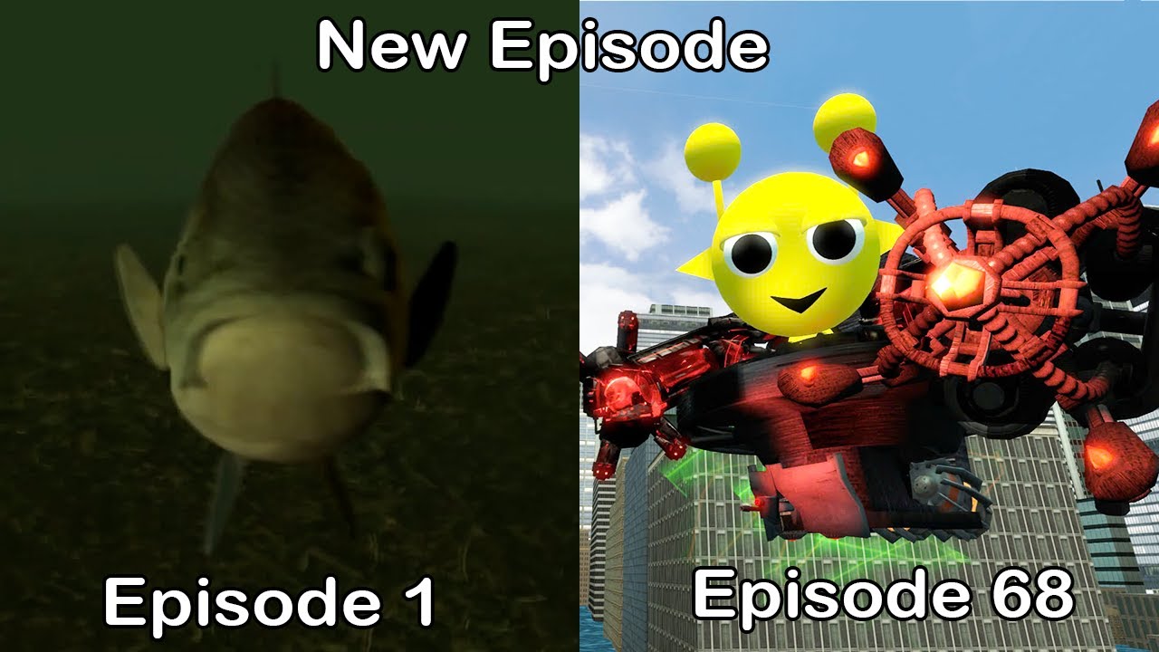 The Fish 1 - 68 ALL Episodes: Sprunki Destructor Toilet (Episode 68)