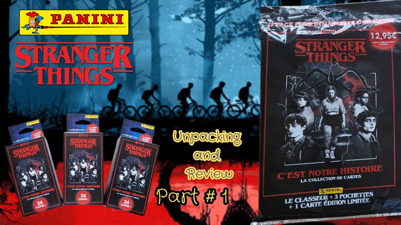 Panini Stranger Things: This Is Our History (C’est notre histoire) | Starter Pack Unboxing & Review