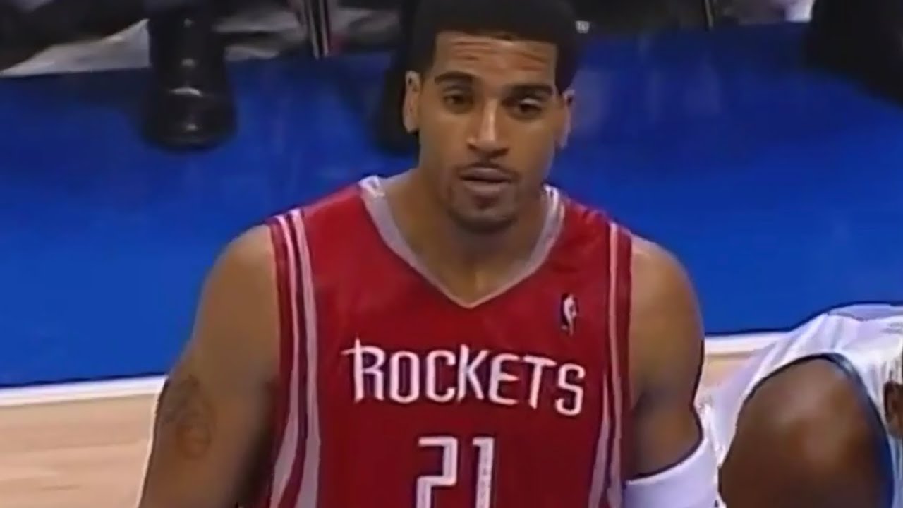 Jim Jackson Rockets 15pts 9rebs 5asts vs Nuggets (2004)