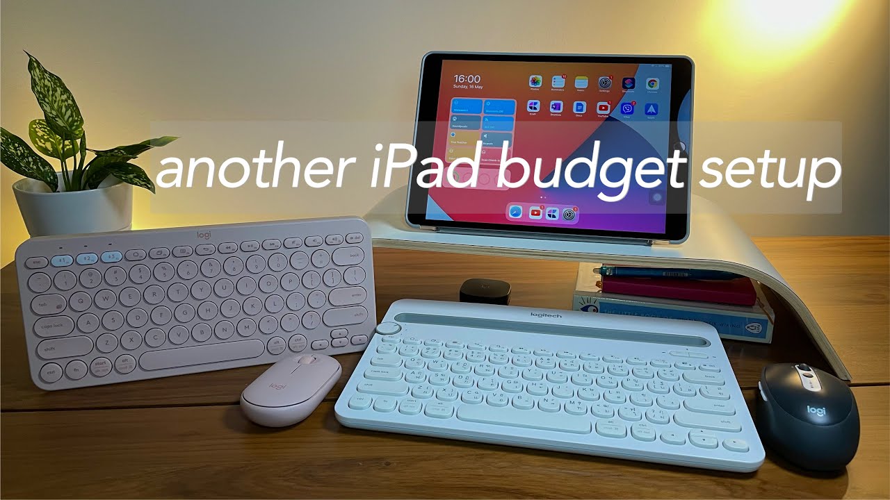iPad budget setup (Minimalist edition) Logitech K380 + pebble mouse vs. Logitech K480 + M585 mouse