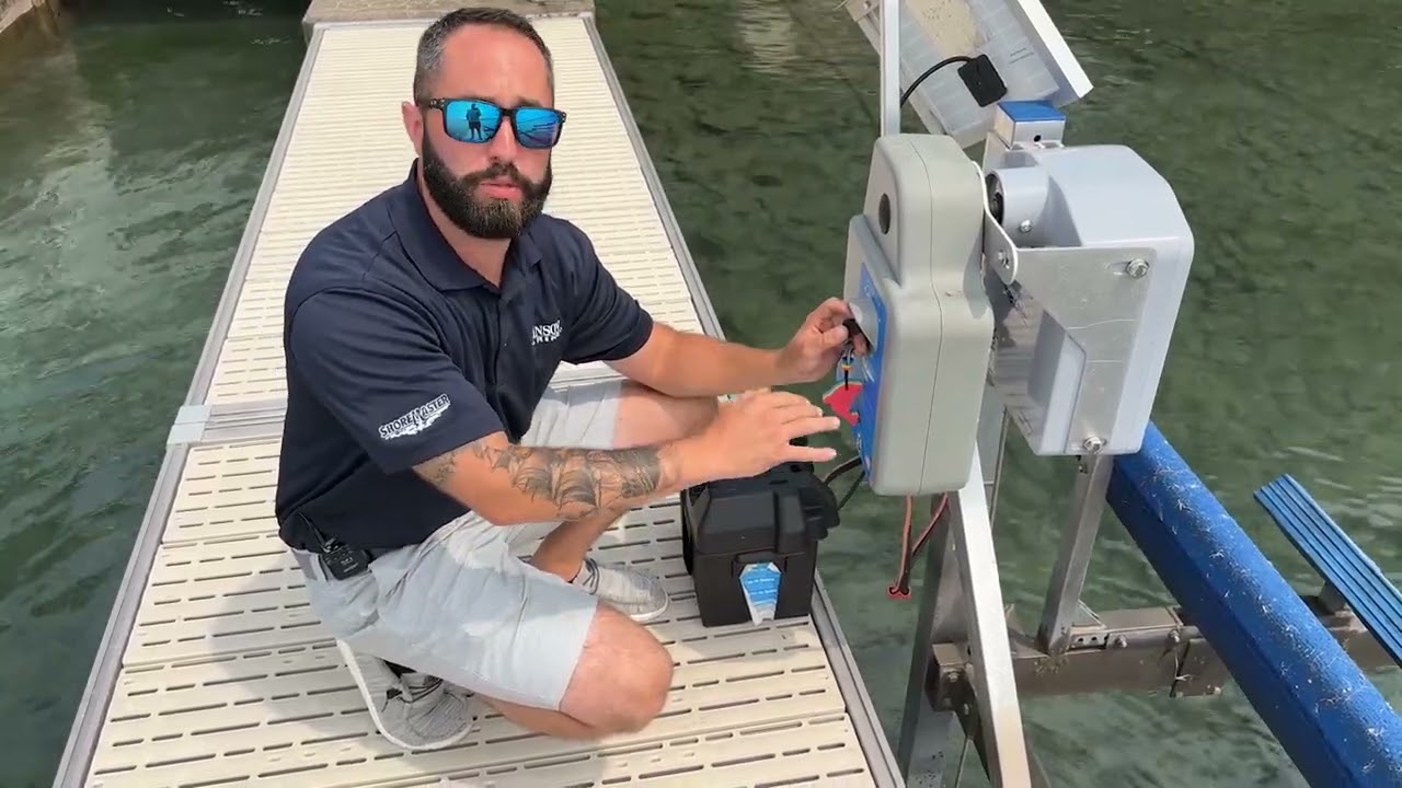 Struggle getting your boat on and off your Hoist? | How to use your boat lift.