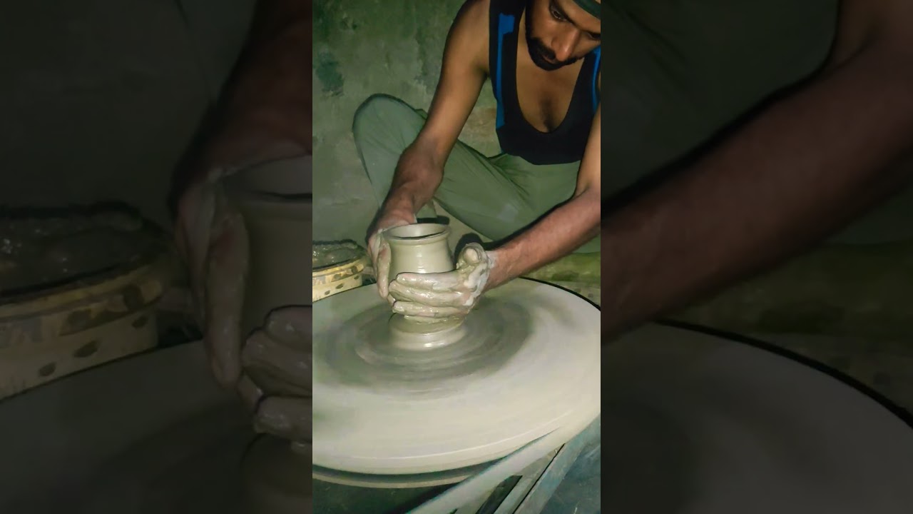 Wait For Destroy 😕 #clayary #pottery #crimic #clayart #shorts #pot @thrdfloor3F @thrdfloor3F