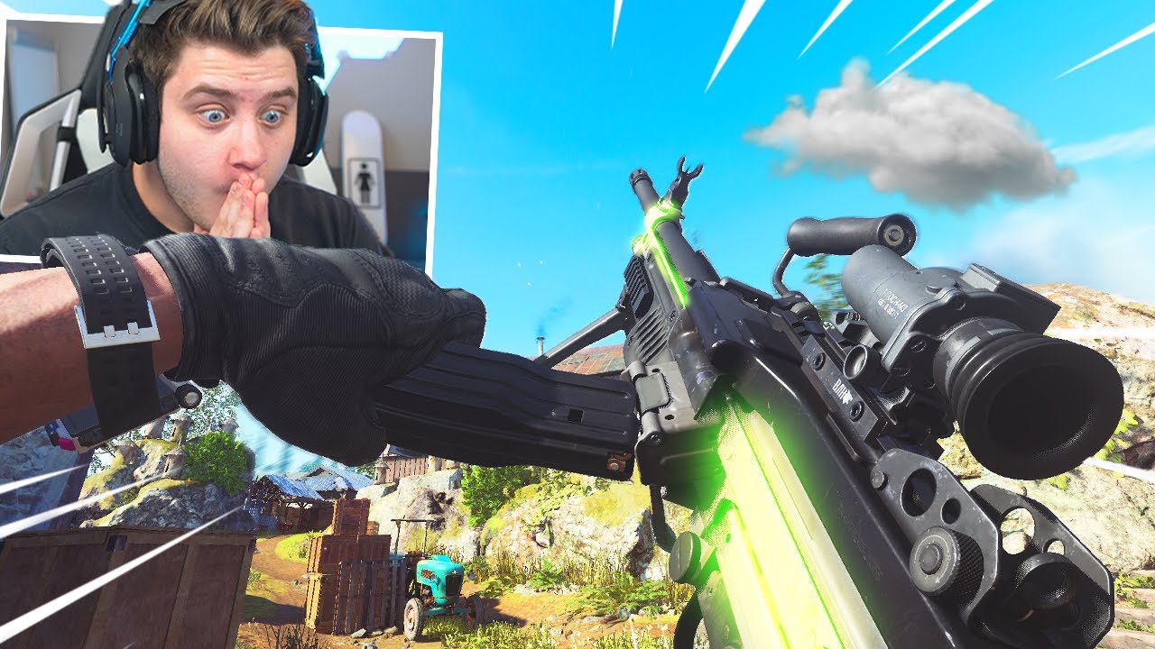 They added a NEW LMG to Modern Warfare and its insane.. (Bruen Mk9)