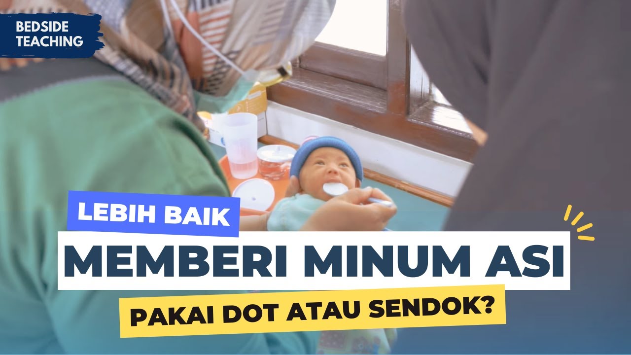 Beri Asi Pakai Dot VS Sendok #rsudiskak