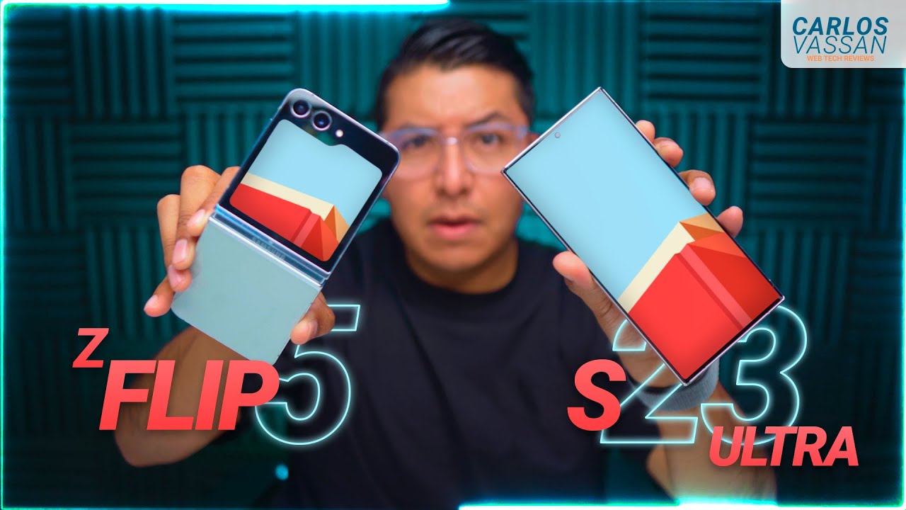Galaxy Z Flip5 VS Galaxy S23 Ultra | ¿Cuál te conviene más?