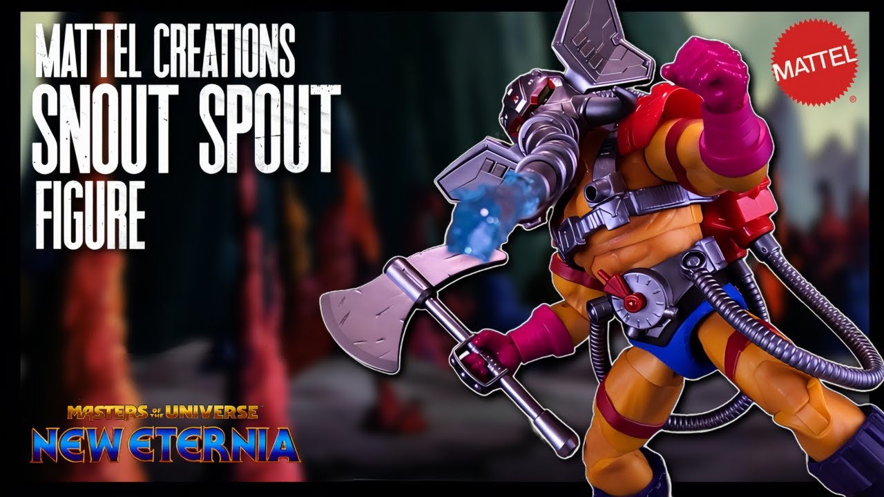 Mattel Masters Of The Universe New Eternia Mattel Creations Snout Spout | @The Review Spot