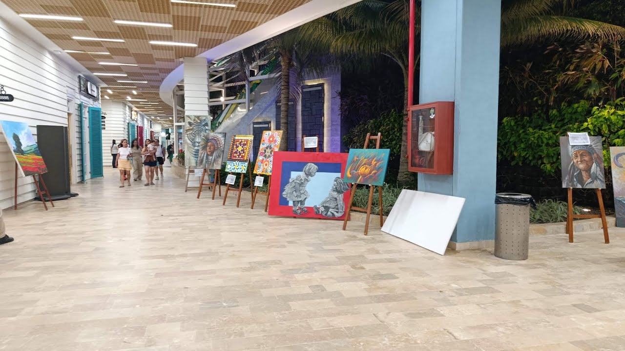 Exposición pro comedor infantil de Puerto Colombia